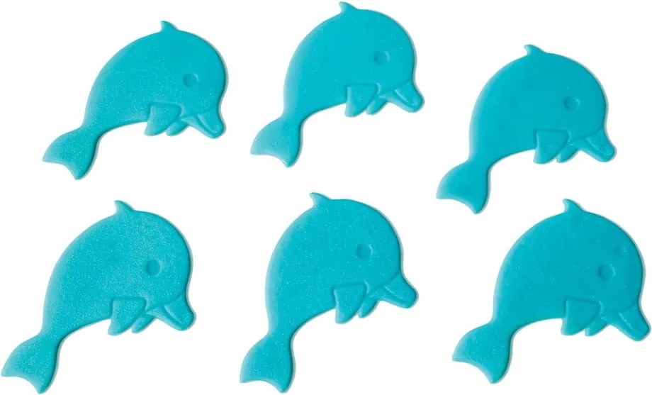 Gyerek csúszásgátló alátét fürdőkádba 12x8 cm Dauphins – Spirella