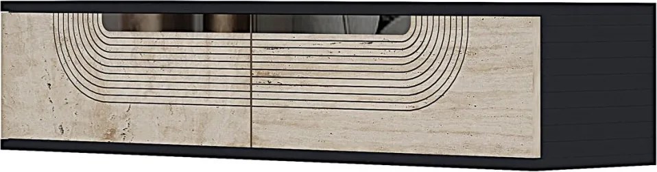 Meyra 120 - Anthracite, Travertine, Silver