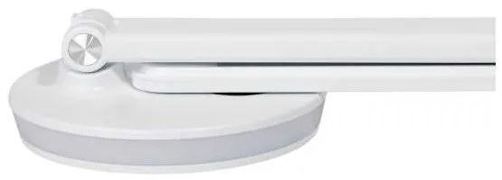 Platinet asztali lámpa 12 W, RGB világítás + USB, fehér