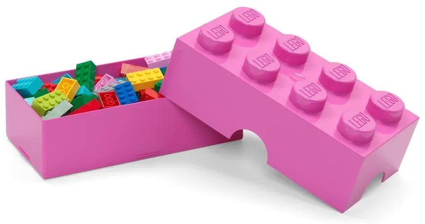 Rózsaszín uzsonnásdoboz - LEGO®