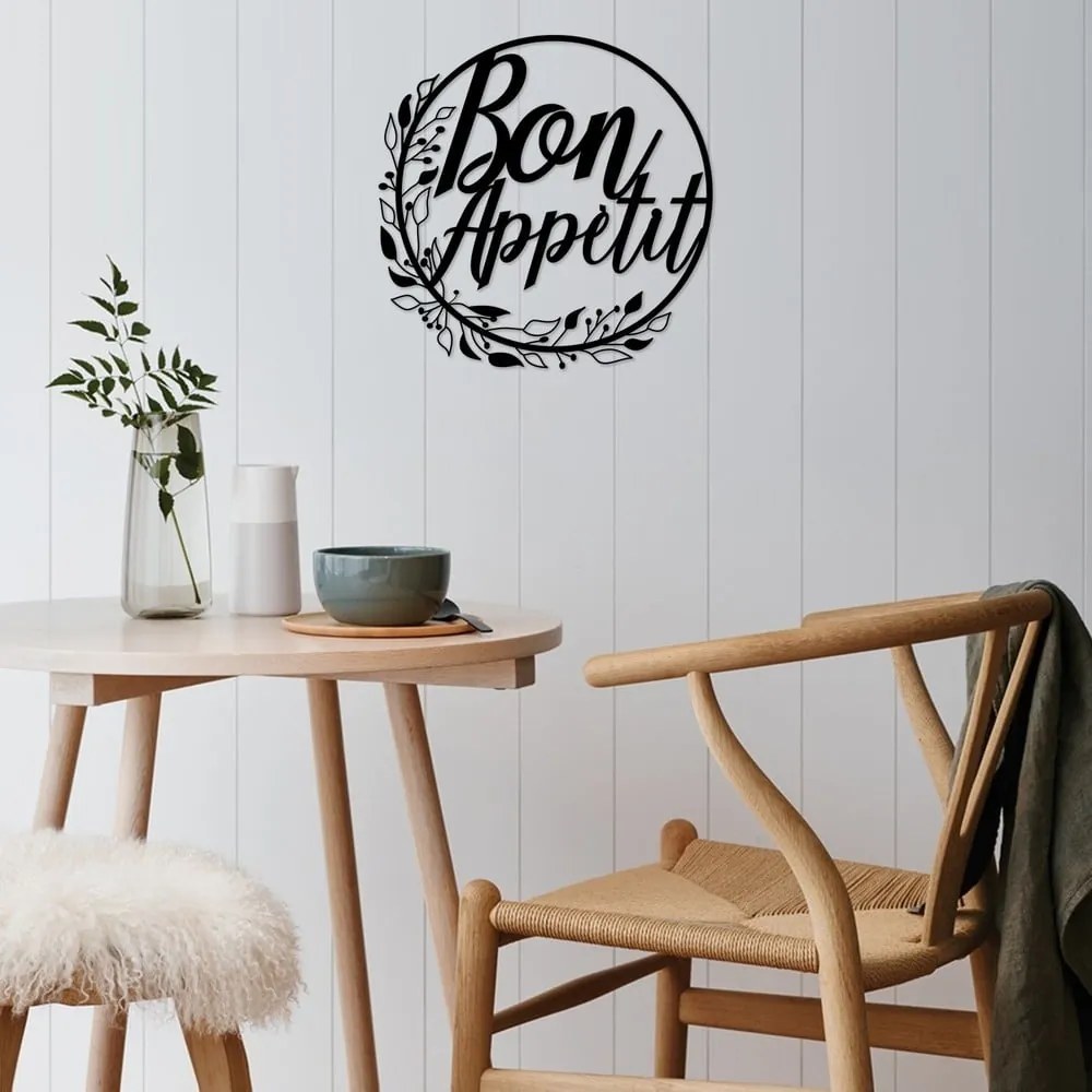 Fém fali dekoráció Bon Appetit – Wallity