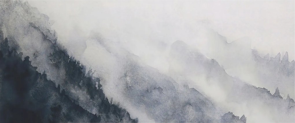 Fotótapéta Dekoratív Fali Tapéta Hegyi köd képek 250x104