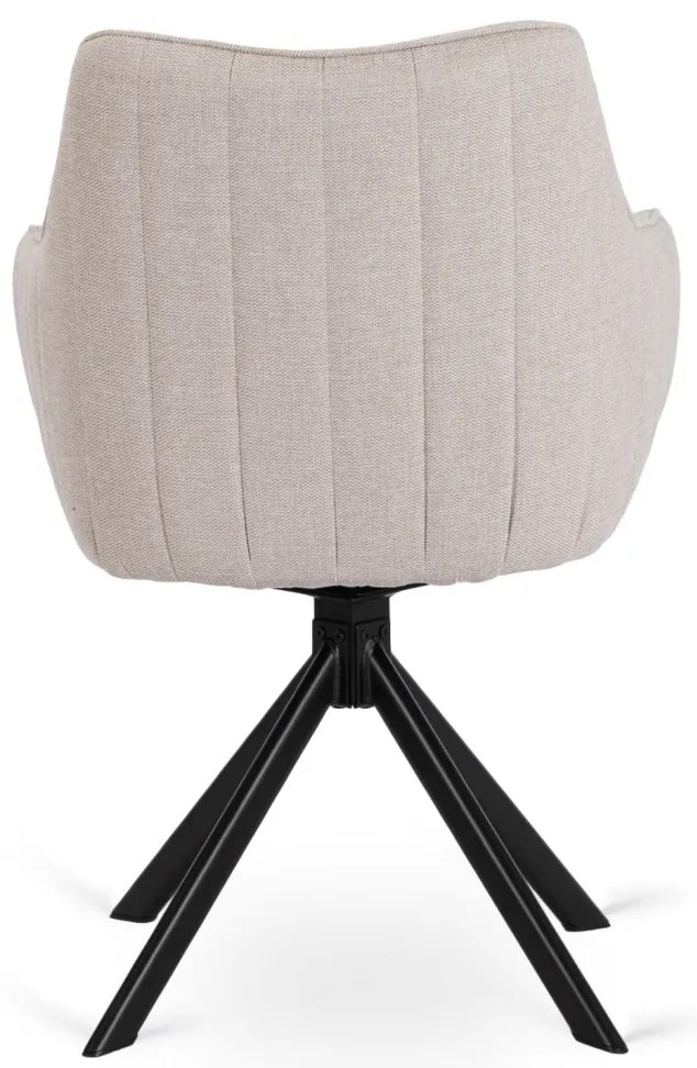 Forgó Étkezőszék Krém Színben. MUMBAI