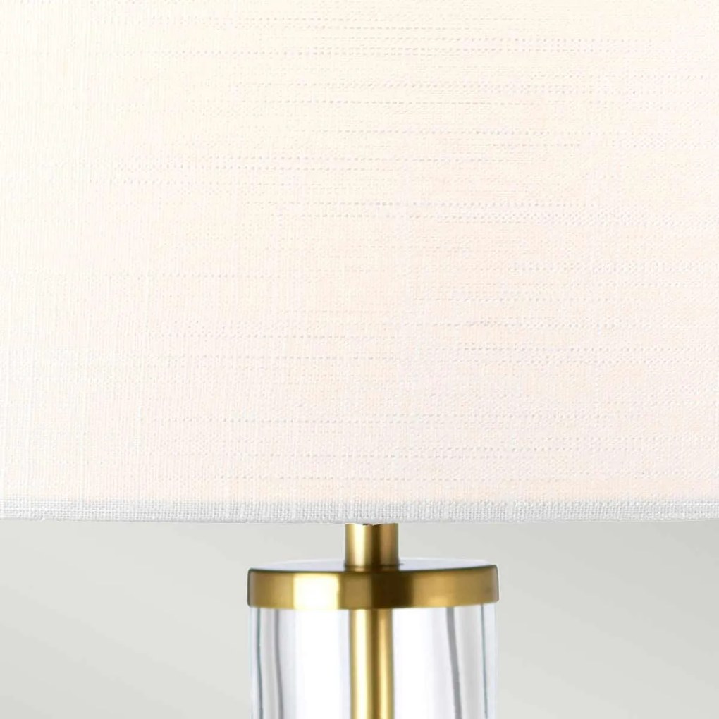 Elstead modern asztali lámpa orb sárgaréz elsorb-clear-ab-wht