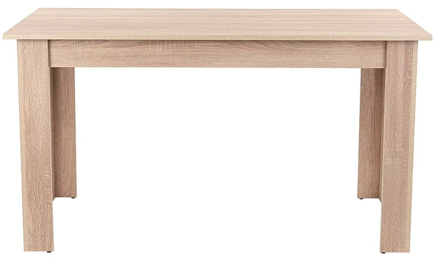Yorki Standard étkezőasztal 140x80 cm sonoma tölgy