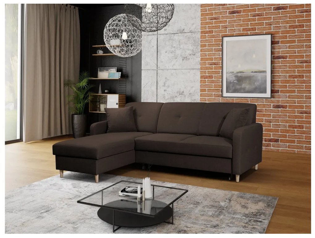 FOSIE sarok kanapéágy, 220x88x162, orino 22, jobb sarok