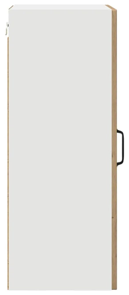 Fali konyhaszekrény 2 pcs Artisan tölgy 40 x 31 x 80 cm Faanyag