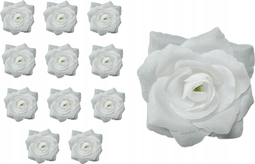 12 db Mesterséges rózsa csomó fej Mesterséges Virágok Rózsák Rügy