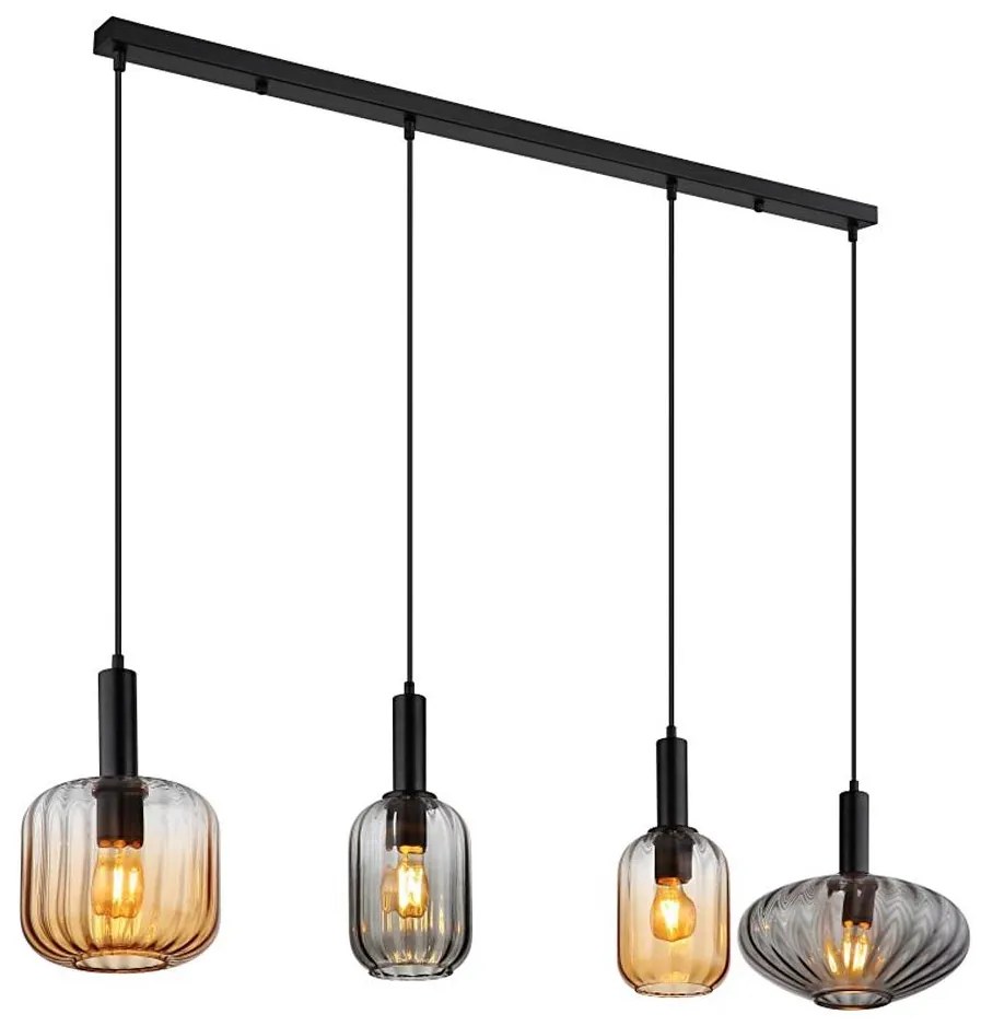 Globo 15719-4 - Kábeles csillár VALLETTA 4xE27/60W/230V