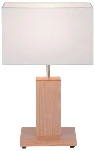 Leuchten Direkt 11421-78 - LED Asztali lámpa AMANDA 1xE27/40W/230V + 1xLED/5W