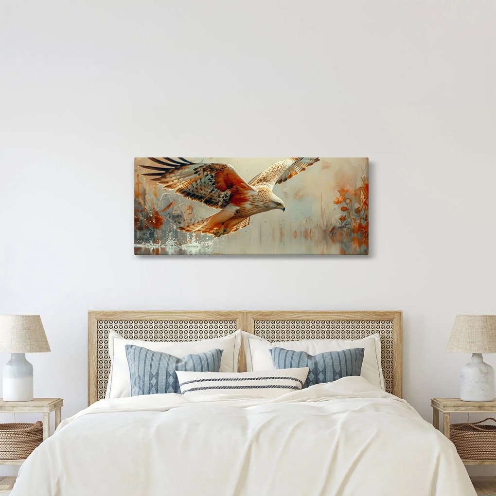Kép - Ragadozó madár (120x50 cm)