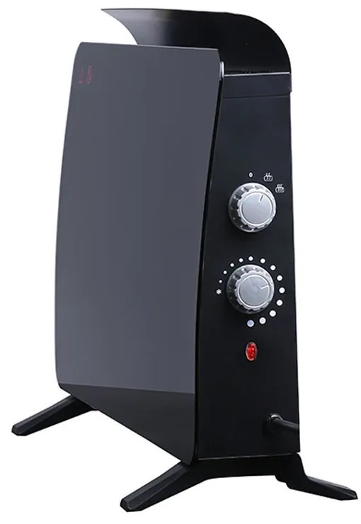 GH-1601M fekete elektromos fűtőtest