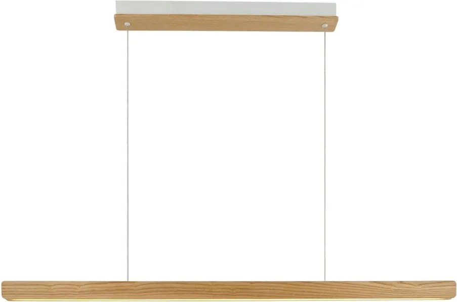 NORDLUX 2412053014 ILGAS Modern Led Függesztett Lámpa Természetes Fa LED IP20