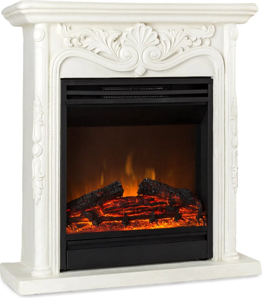 Klarstein Etna Pozzolana, elektromos kandalló, 1800 W, heti időzítő, távirányító, fehér