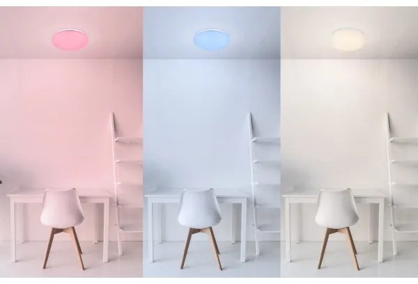 Globo 48363RGB - ATREJU 1xLED/12W + 1xLED/3W RGB dimm. lámpa