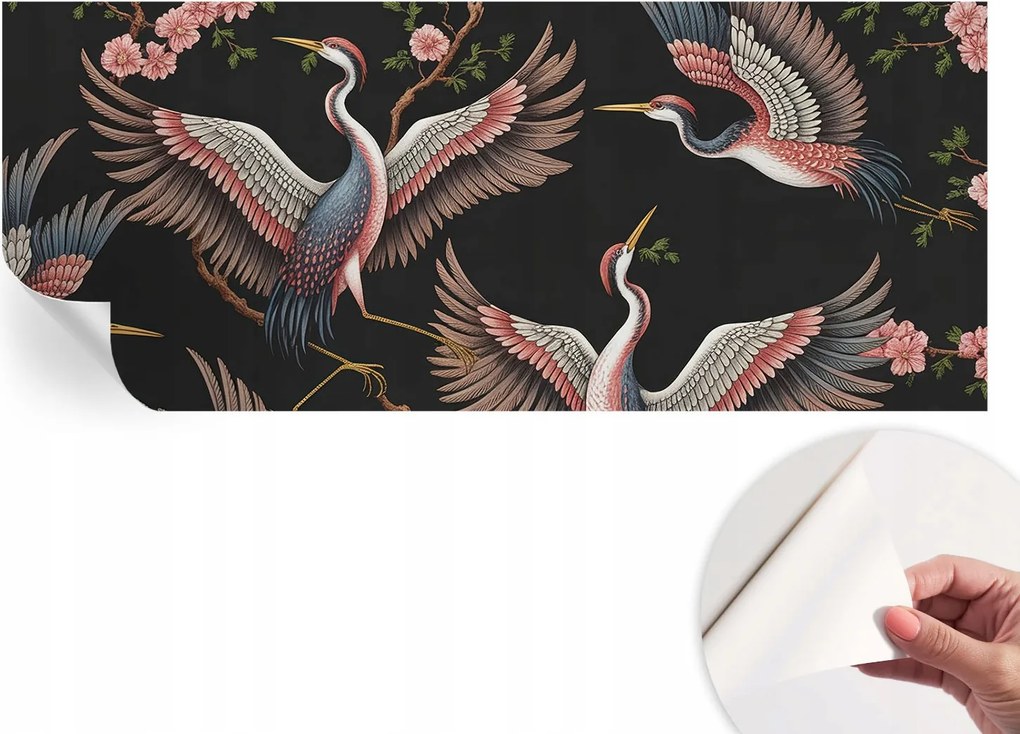 Dekoratív öntapadós fotótapéta Hálószobába Virágmintás 250x104 cm