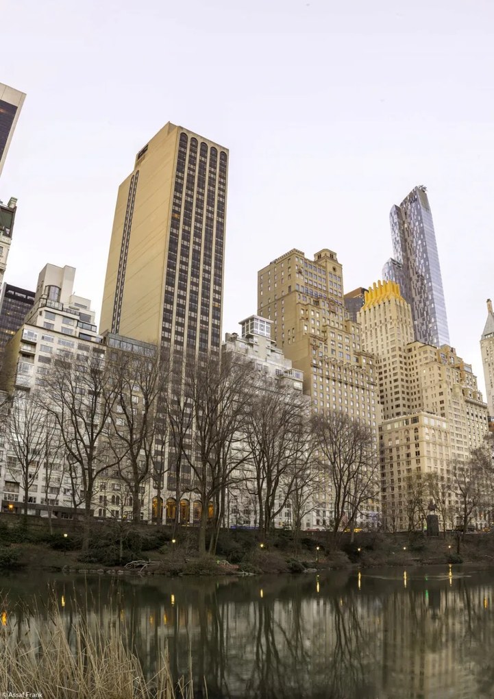 Poszter 21x29,7cm Központi park Manhattan panorámával 3, Assaf Frank