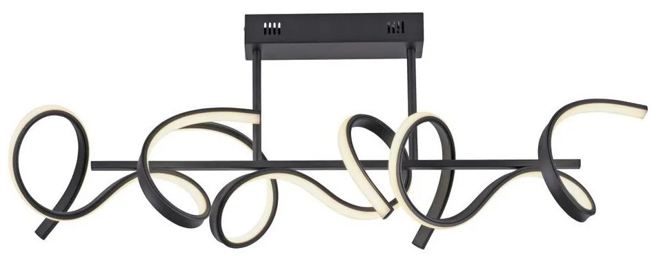 Leuchten Direkt 19032-18 - LED Szabályozható csillár rúdon CURLS 3xLED/25,8W/230V