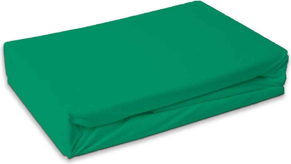 Frottír gumis lepedő PRÉMIUM mentás 160x200 cm