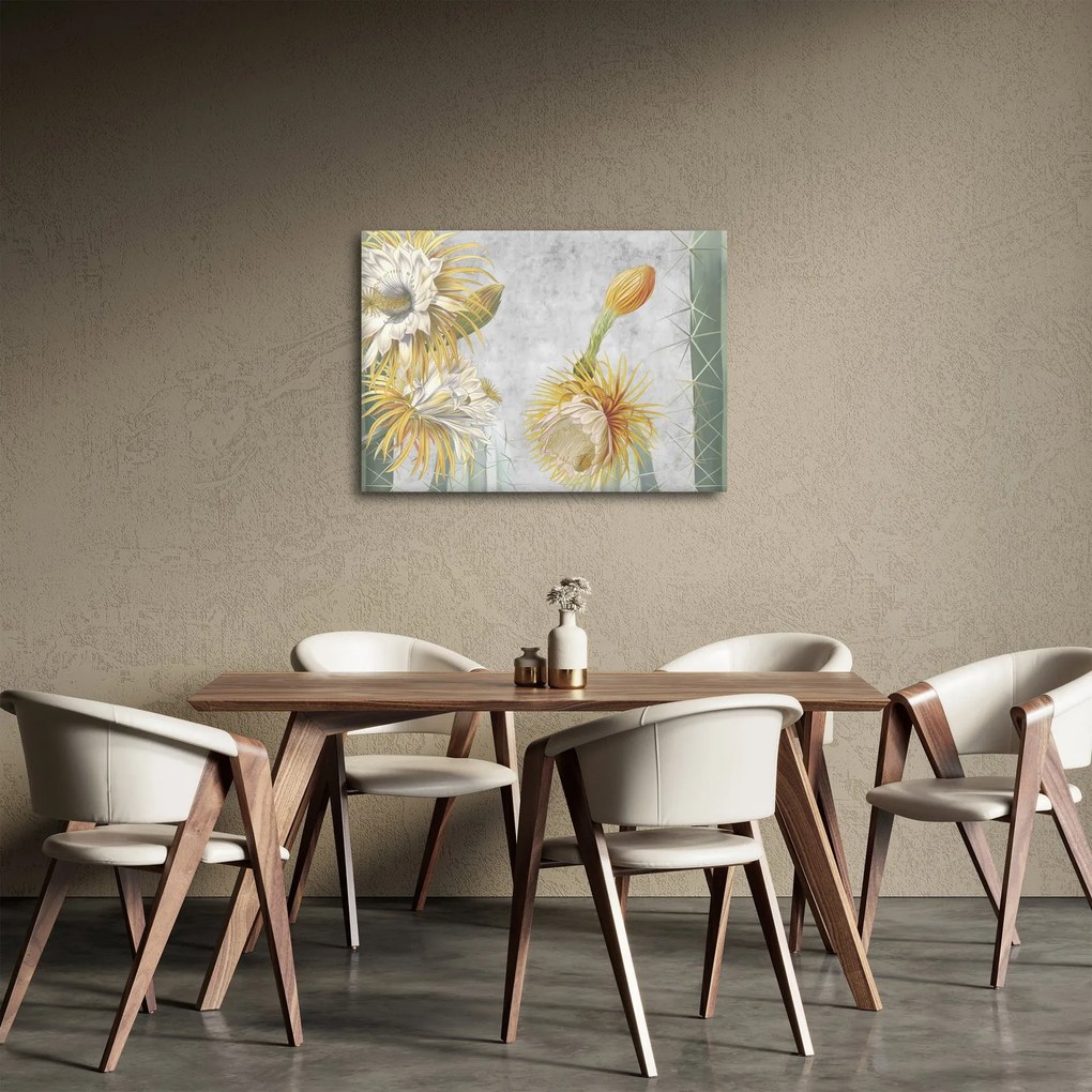 Kép - virágzó kaktuszok (70x50 cm)
