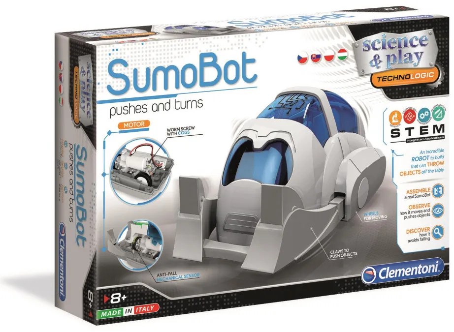 Robot SumoBot építőjáték Clementoni