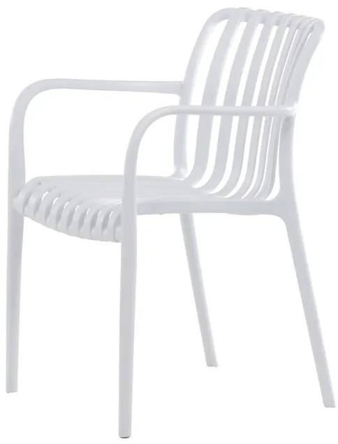 Fehér Műanyag Kerti Szék. CT-X7029 WT