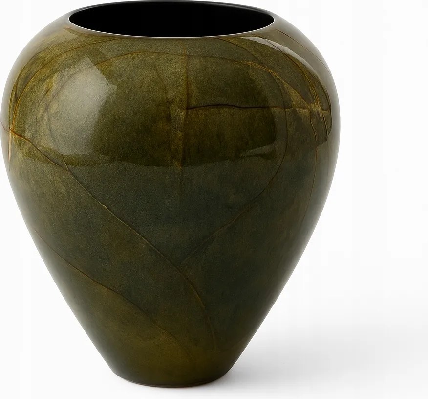 Üveg virágváza masszából dekoratív Váza