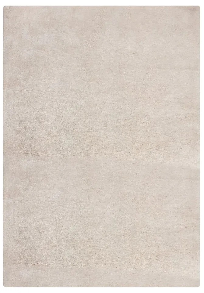 Krémszínű szintetikus szőrme szőnyeg 80x150 cm Faroe Wool Look Fur – Flair Rugs