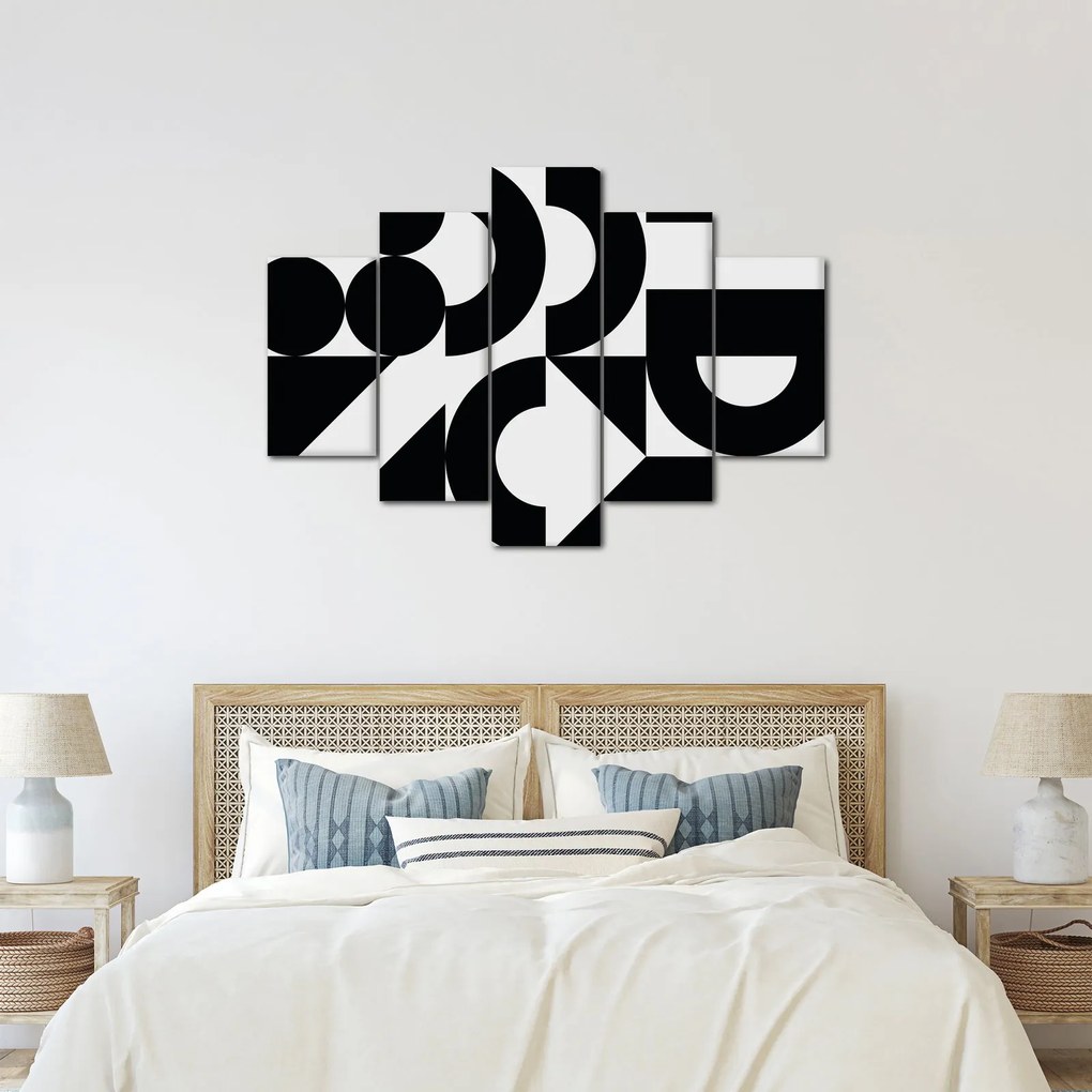 Kép - Geometriai absztrakció N⁰2 (150x105 cm)
