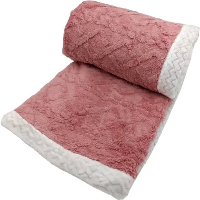 Bárány takaró Island rózsaszín, 150 x 200 cm