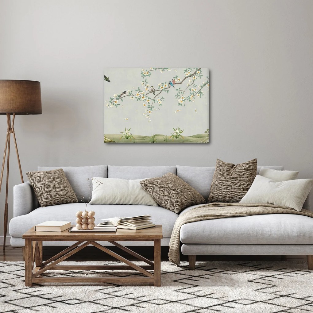 Kép - madárleszállás (70x50 cm)