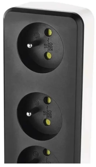 GoSmart 4Z okos hosszabbító kapcsolóval, 1xUSB-A, 1xUSB-C, 2 m, Wi-Fi Tuya