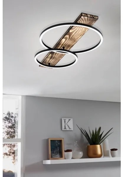 Eglo 99408 - LED Mennyezeti lámpa BOYAL 2xLED/12W/230V