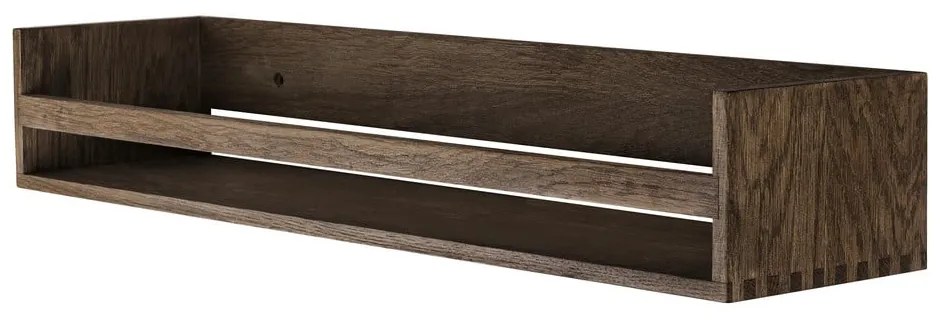 Barna tölgyfa fali fogas polccal 60 cm Showcase – Mette Ditmer Denmark