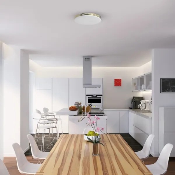 LED Fürdőszobai mennyezeti lámpa BEVER LED/10W/230V 4000K átm. 26 cm IP44