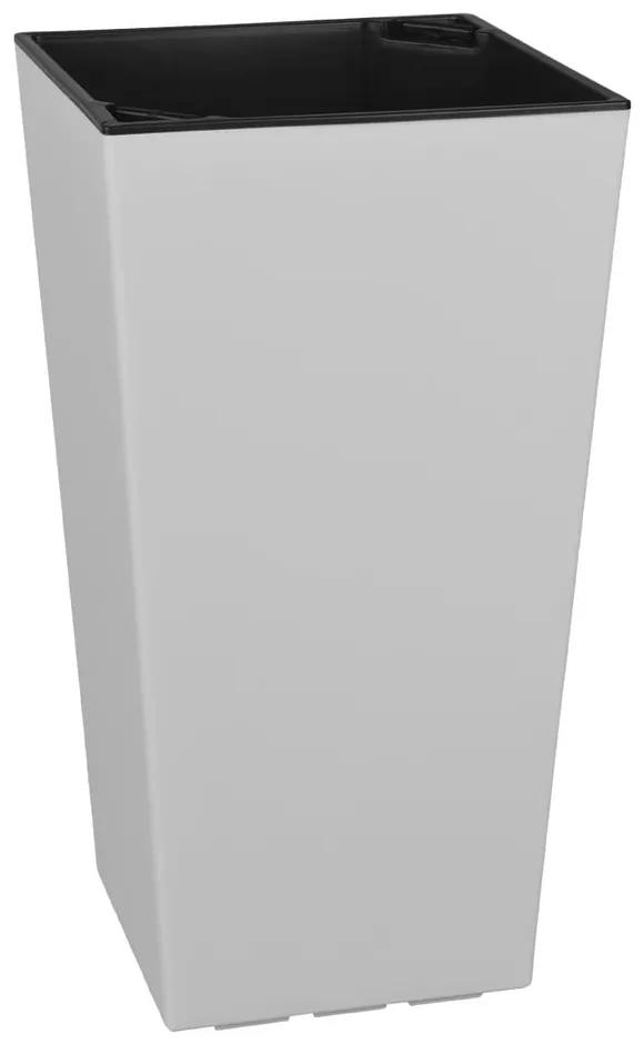 Elise fehér matt kültéri kaspó, magasság 26 cm - Gardenico