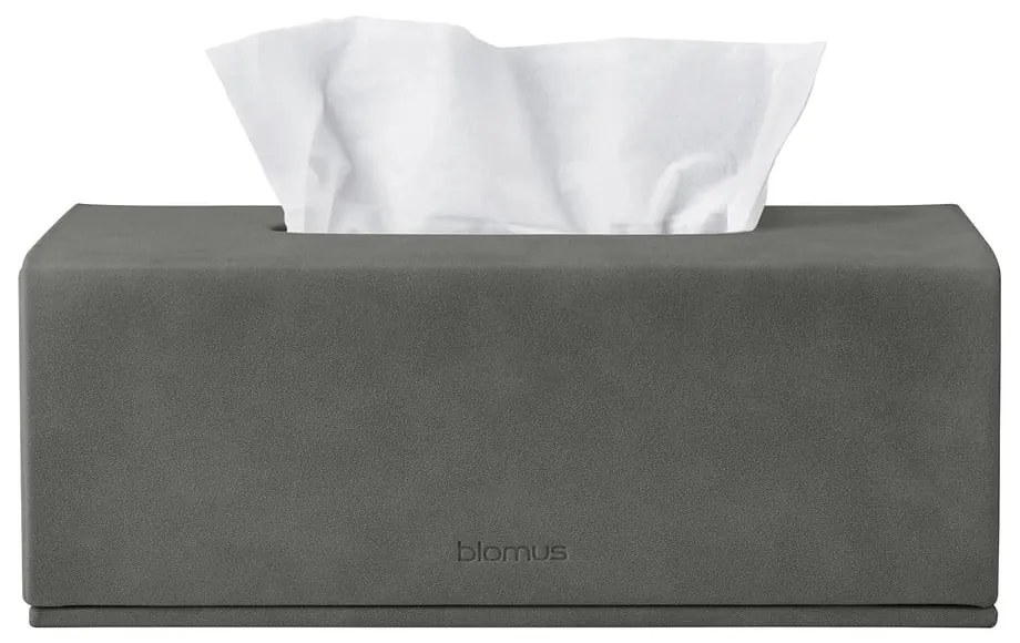 Műbőr zsebkendőtartó Sahla – Blomus