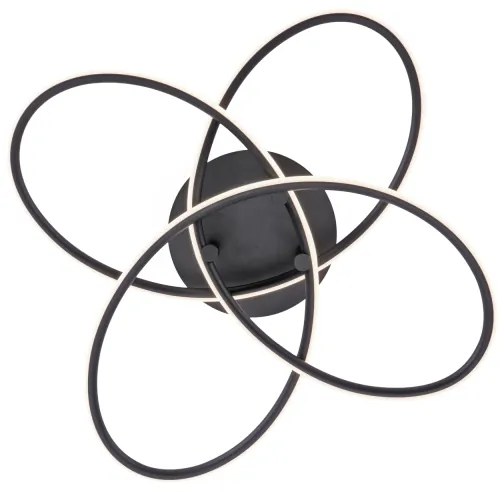 Leuchten Direkt 15660-18 - LED Dimmelhető felületre szerelhető csillár NODE LED/27W/230V