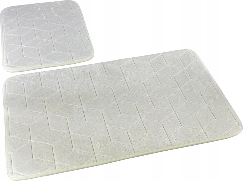 Fürdőszobaszőnyeg Sumba 2 részes Euromat ecru