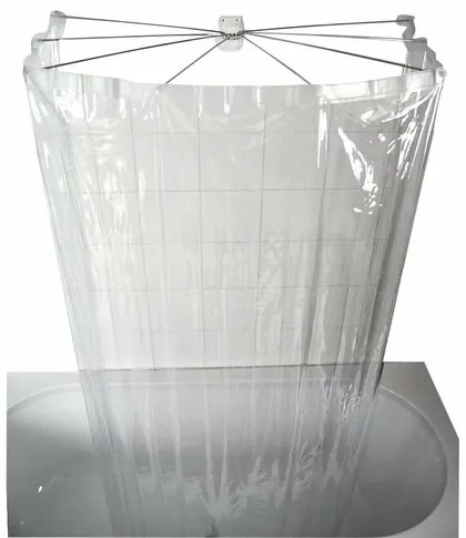 RIDDER 58200 Ombrella összecsukható zuhanykabin100 x 70 cm, átlátszó