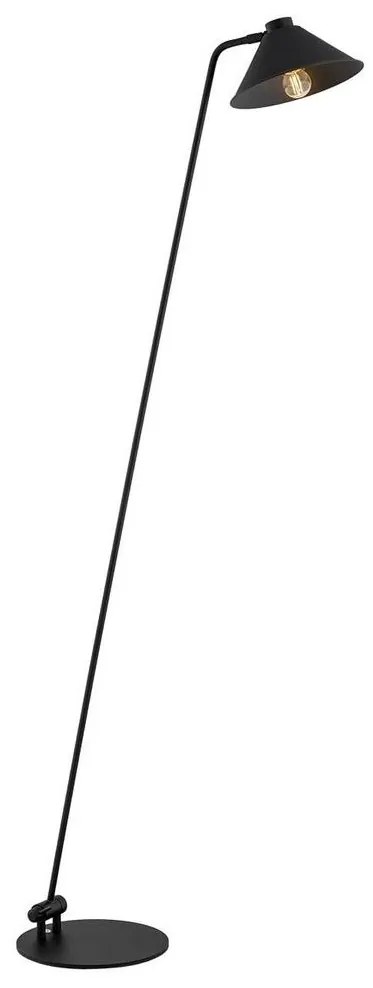Argon 4999 - Állólámpa GABIAN 1xE27/15W/230V fekete