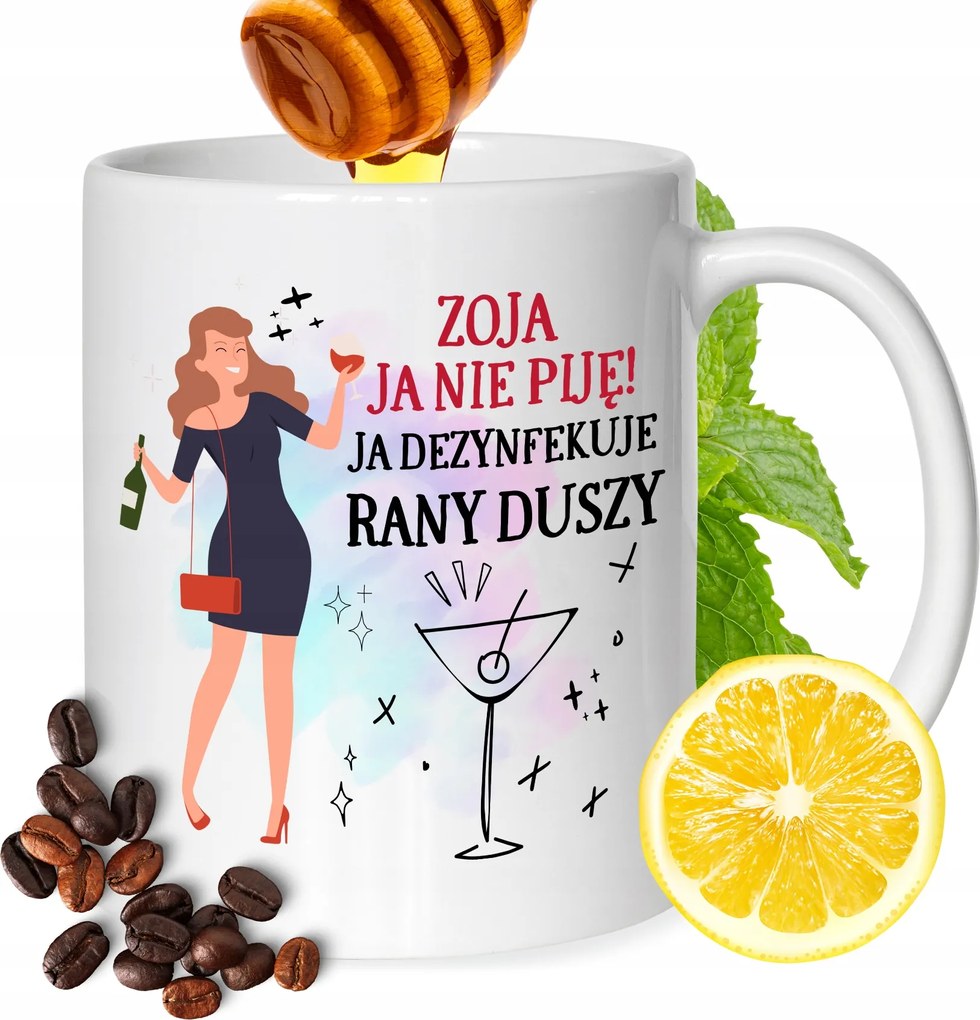 Bögre Zoia Barátnők Feleségek Ajándék Nyomtatott Fehér 330ml