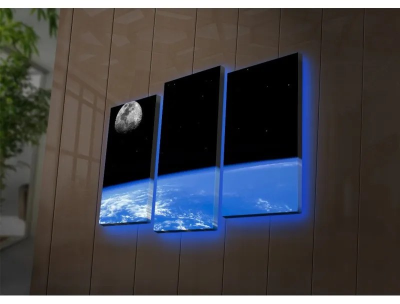 Ledda vászon kép led világítással