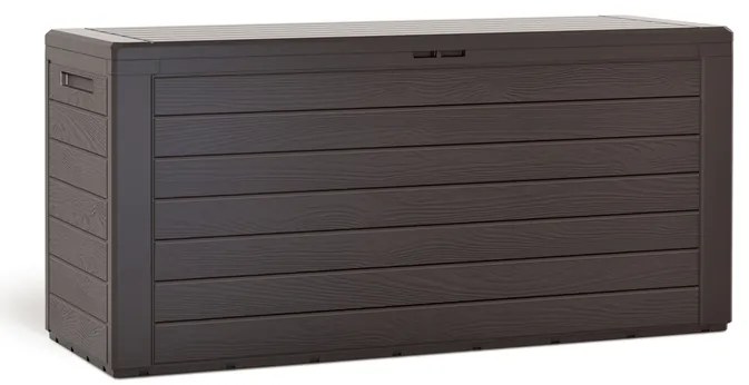 Deuba Woody 280 L tárolódoboz - barna