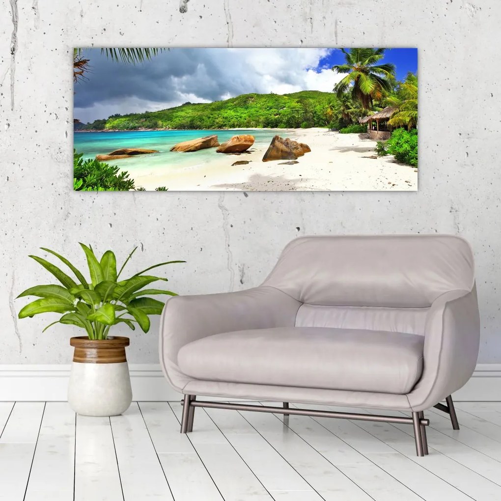 Kép - Takamaka, Seychelles (120x50 cm)