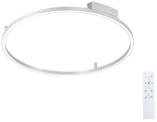 Brilagi - LED dimmelhető lámpatest PORTOFINO LED/60W/230V Ø 80 cm ezüst +távirányító