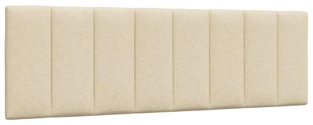 krémszínű szövet fejtámla párna Hanko 160 cm