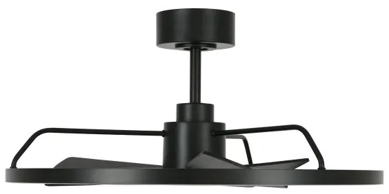 Lucci Air 516124 - LED Dimmelhető ventilátor CESSNA LED/36W/230V 3000/4000/5000K fekete + távirányító