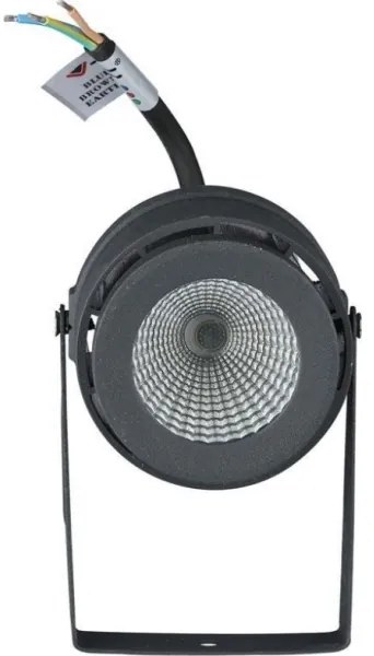 LED Kültéri lámpa LED/12W/100-240V IP65 3000K szürke