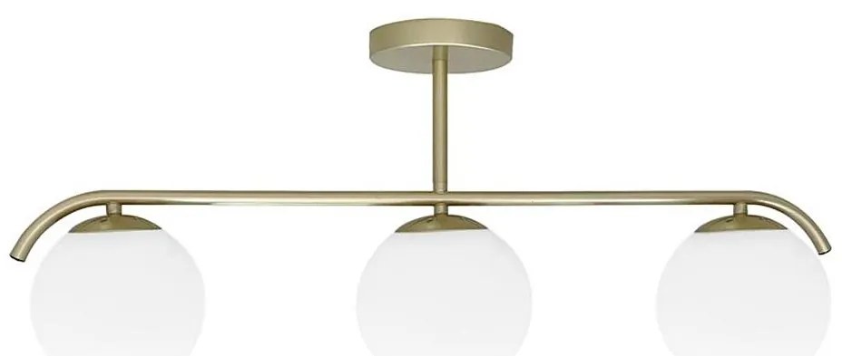 Csillár rúdon AMADEO 3xE14/40W/230V réz